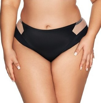 2135 Braguita de bikini Ava para mujer - negra