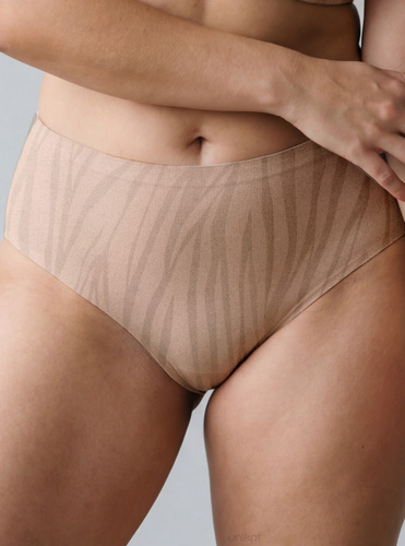 Braguitas Unikat Lima beige clásicas sin costuras cómodas para mujer