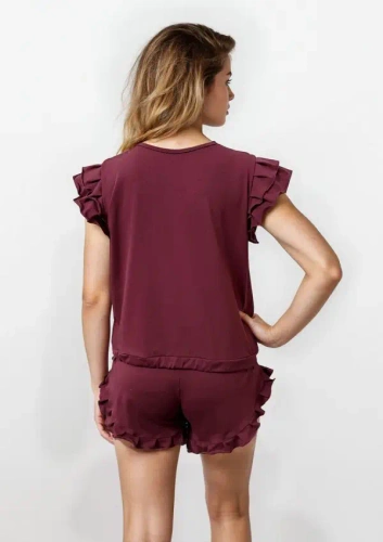 Pijama mujer Dkaren Lulu 2 algodón set shorts cómodo ligero