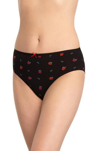 L-122BI-61 Pack de 3 braguitas Lama para mujer, algodón, corte clásico