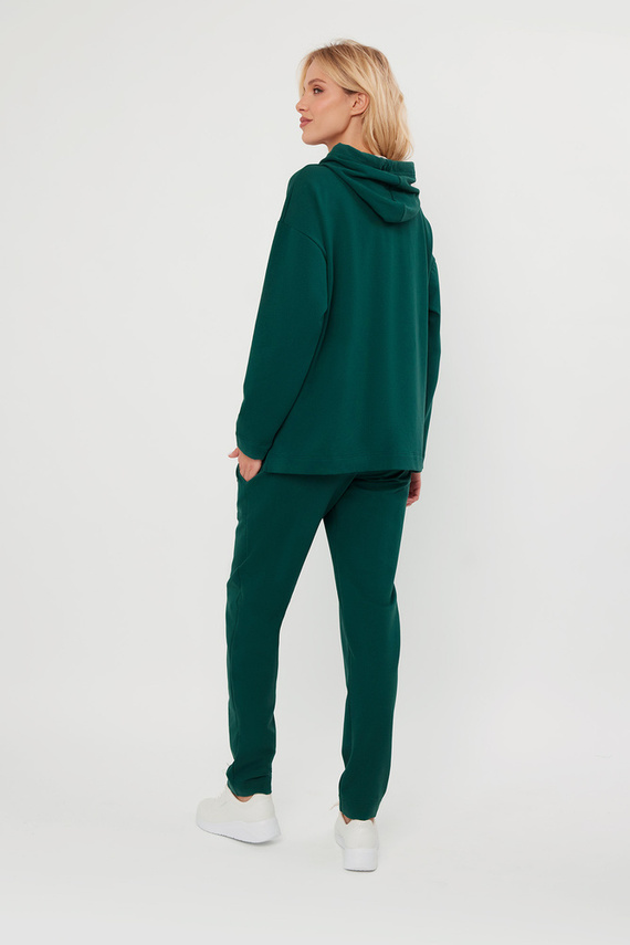 Lagos Sudadera con capucha Mujer Moda Italiana - c. verde
