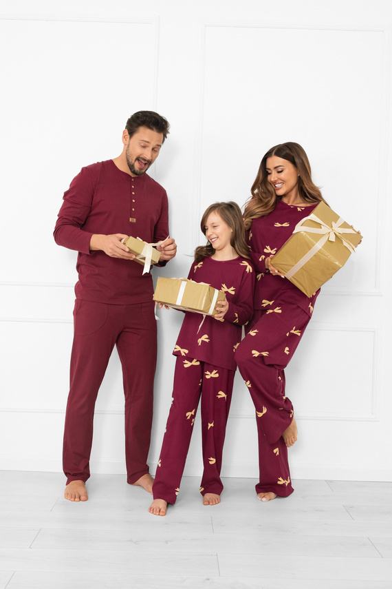 Kwadro Pijama de mujer Moda Italiana - algodón, manga larga y pantalón