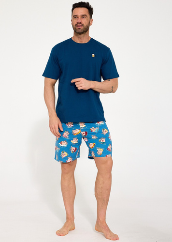 Pijama hombre Cornette 326/207 Beer 100% algodón manga corta