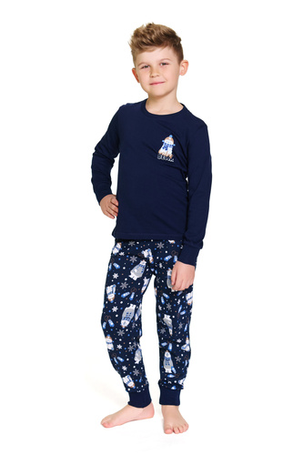 7339 Doctor Nap Cozy Bear pijama para niños - 100% algodón, unisex