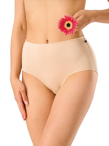 Braga de mujer Key LPF 006 beige claro - bambú, elegante, en caja