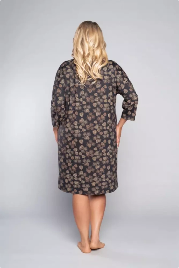 Pinnia camiseta 3/4 mujer Italia Fashion - estampado