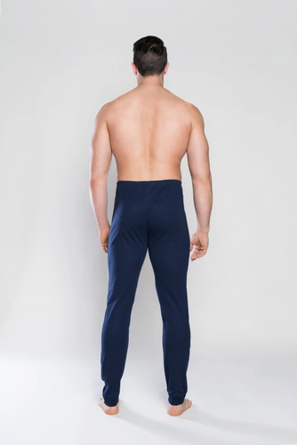 Jan Pantalones hombre Italian Fashion azul marino