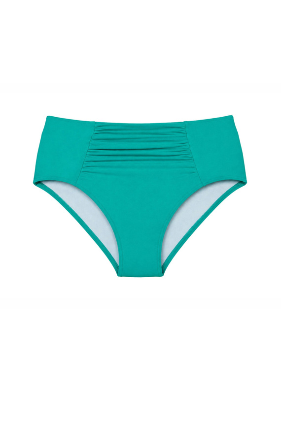 Mediolano Riviera 20005 bragas de baño de talle alto turquesa