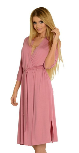 942 Visa Albornoz Largo De Lafense - rosa sucio