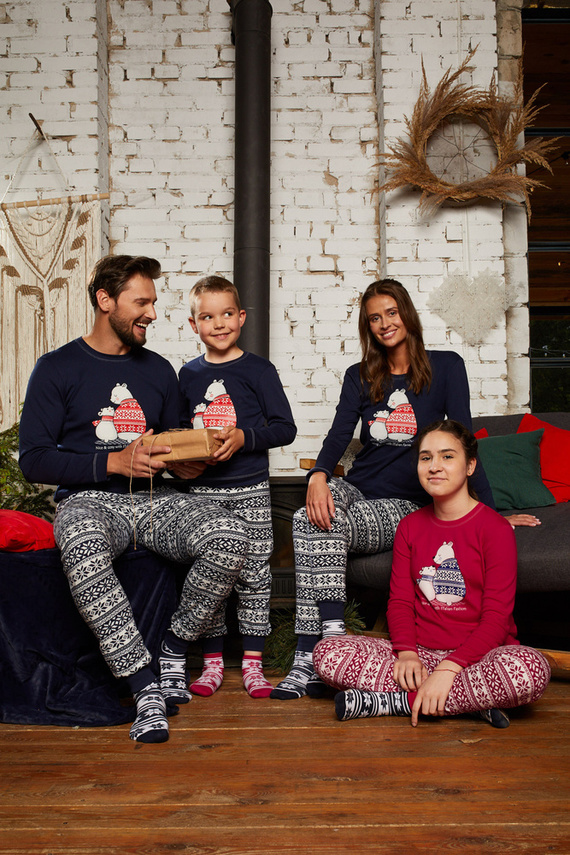 Arktyka Pijama niño Moda Italiana - azul marino