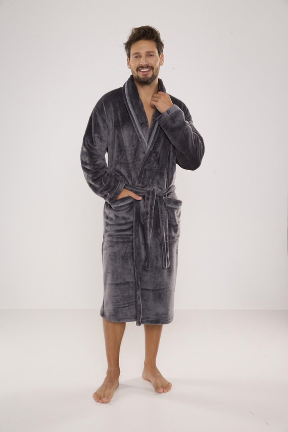 716 Bata de hombre Rafael De lafense - grafito