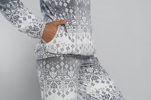 Snow Polar Conjunto Señoras Moda Italiana - gris