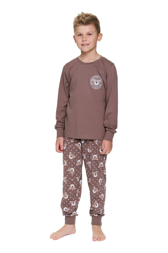 Doctor Nap 7509 Bear Club Pijama infantil de algodón larga con bolsillos