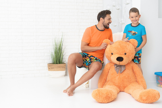 Pijama de niño manga corta Comic, pantalón Italian Fashion - turquesa/estampado