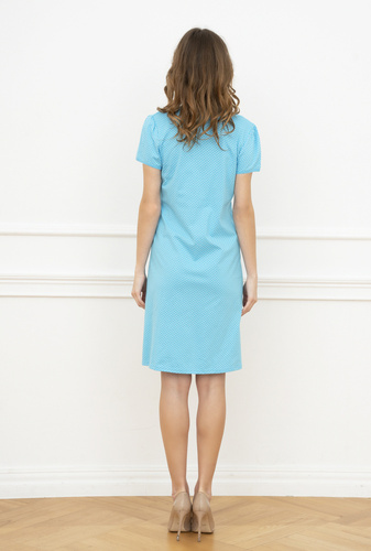 Camisa Joy Embarazo y Lactancia Moda Italiana- turquesa