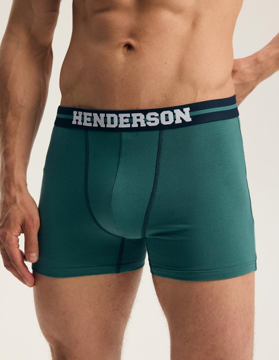 Bóxer para hombre Henderson 45468 Find-Pak de algodón con cinturilla ancha con logo