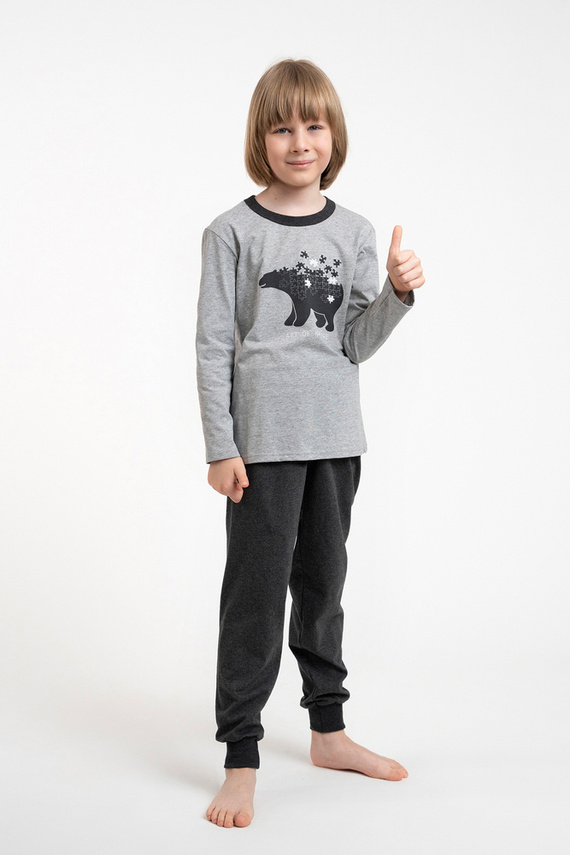 Morten Pijama de niño Moda italiana melange/c.melange