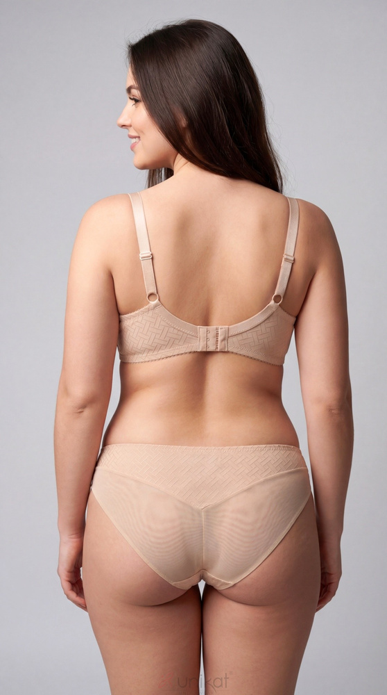 Unikat Deva Full Cup sujetador beige con aros y copa rígida
