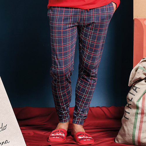 Pijama Gioew Sorbetto rojo para hombre - festivo, a cuadros, cómodo y con estilo