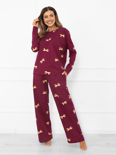 Kwadro Pijama de mujer Moda Italiana - algodón, manga larga y pantalón