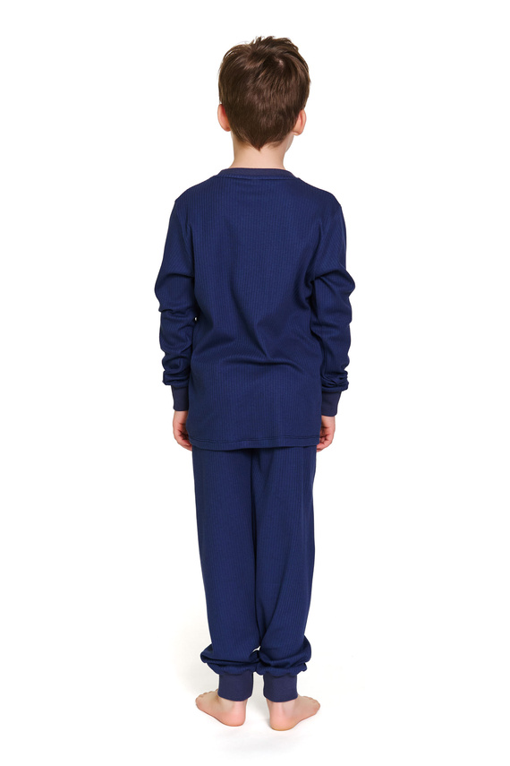 7351 Doctor Nap pijama de algodón para niños - comfort classics - azul marino