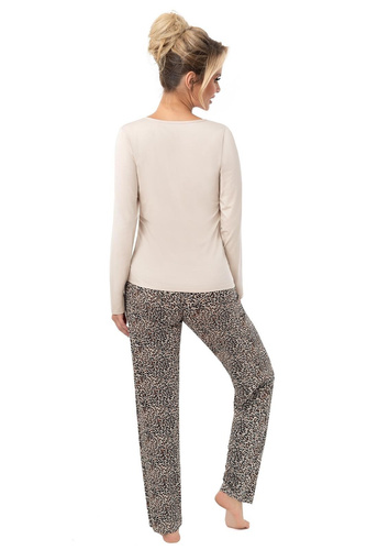 Pijama de mujer Donna Omari Long - manga larga, viscosa, elegancia y confort