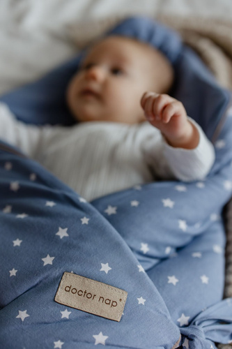 4460 Doctor Nap arrullo de algodón para bebé reversible