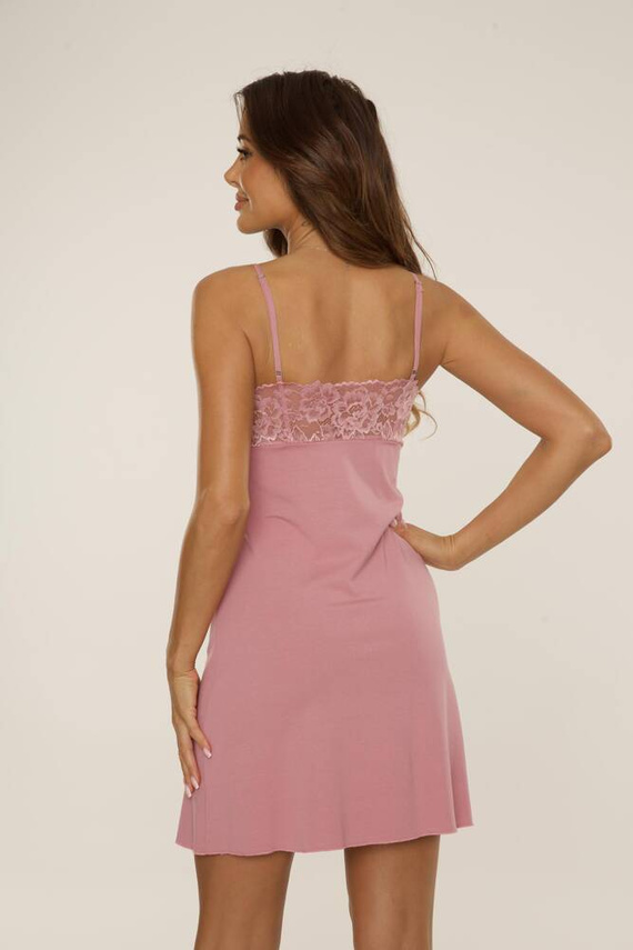 639 Camisón Noela De Lafense - rosa sucio