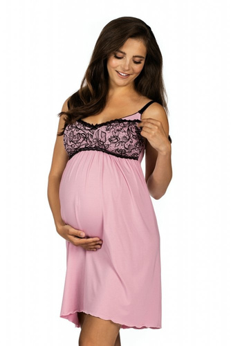 3007 MK Camisón para embarazadas y lactantes Lupoline