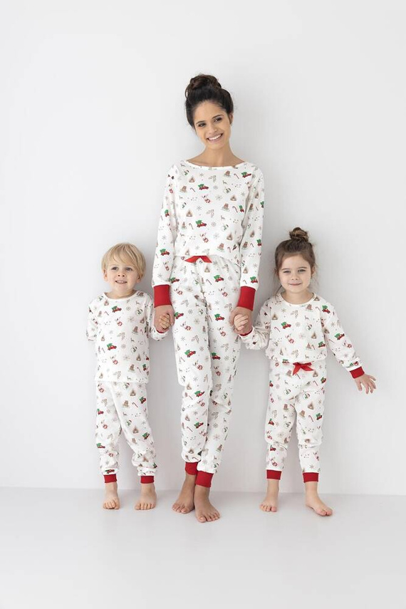 Pijama para mujer Samantha Sensis -ecru