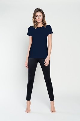 Camiseta de manga corta Ibiza Ladies Italian Fashion - azul marino