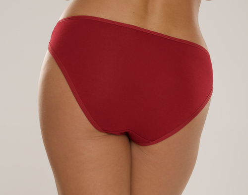 004 Limited Braga de mujer De Lafense - clásica, tiro bajo, viscosa - burdeos