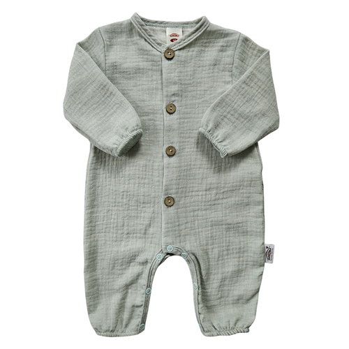 Pijama Just Muslin 02235BSM Makoma mint- ligero, transpirable, 100% algodón