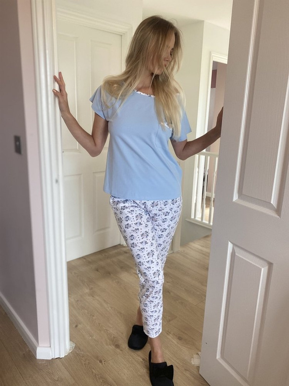 434 Pijama de mujer Maribell Forex - azul