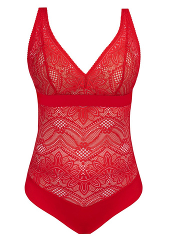 Body Desire rojo mefemi by Nipplex – body de encaje sin aros