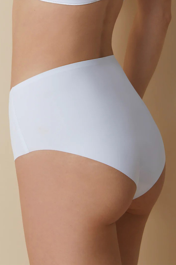 503 Braga de mujer Braga Selene blanca - talle alto, sin costuras, moldeadora