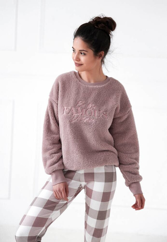 Kaycee Pijama de mujer Sensis Interlock - rosa empolvado