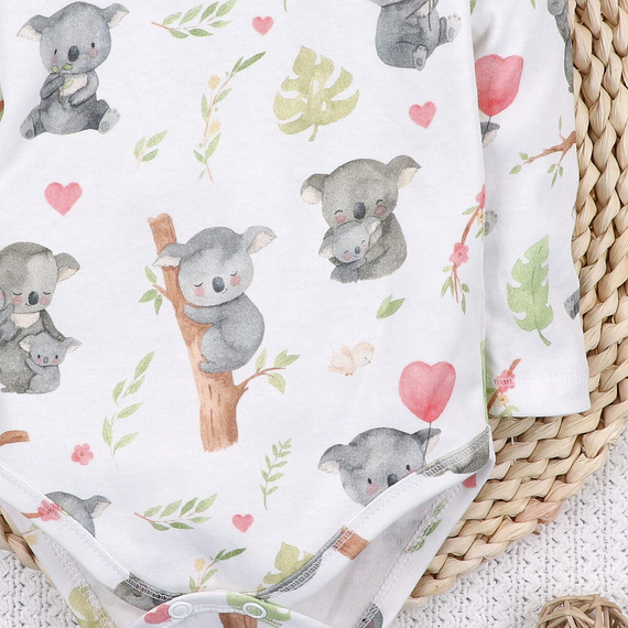 Body Nini 100% Koala algodón orgánico, fabricado en Polonia