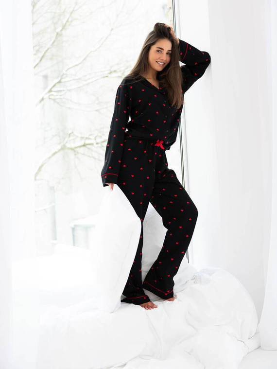 Rolling In Love Sensis pijama de mujer - negro