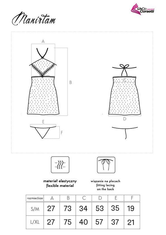 Manirtam Conjunto de dos piezas para mujer LivCo Corsetti Fashion