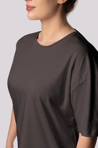 Bliss pijama de mujer de manga corta Mona grafito