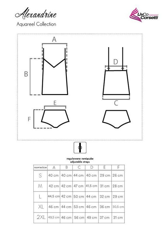 Alexandrine Conjunto mujer LivCo Corsetti Moda