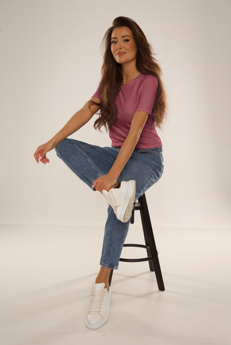 698 Freya Blusa de manga corta De Lafense - baya