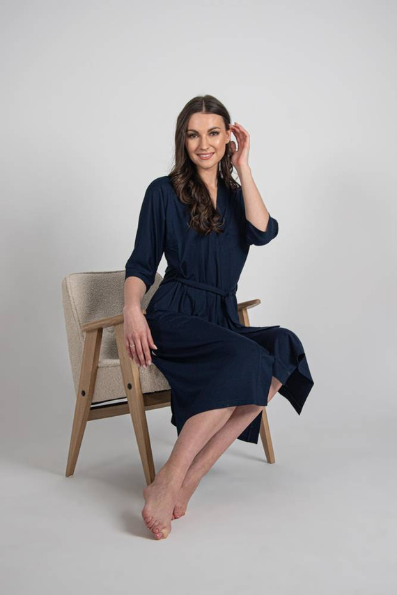 942 Visa Bata larga De Lafense - azul marino