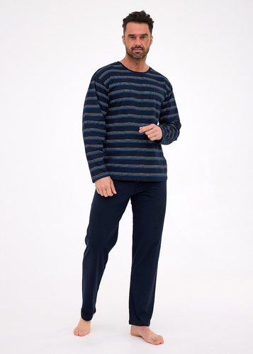 138/56 Cornette Varios pijama de hombre | Algodón, rayas, manga larga, en caja