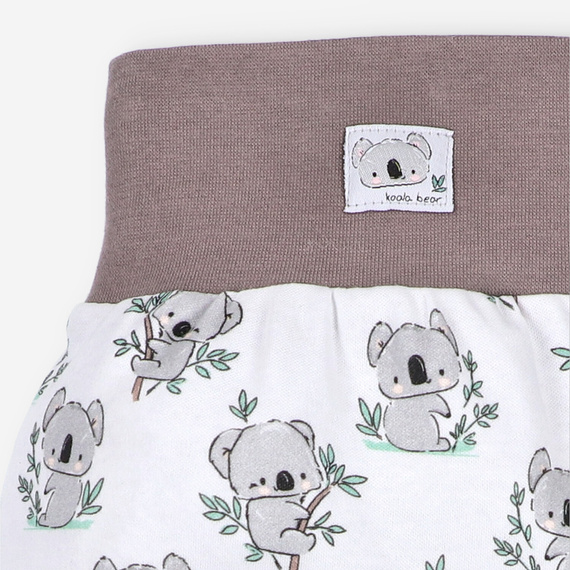 ABN-5210 Pantalones cortos para bebé Nini Sweet Koala 100% algodón orgánico