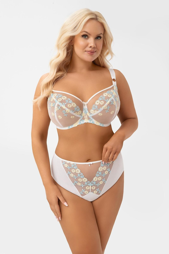 Sujetador soft Gorsenia Tessa G010 tul bordado pecho grande