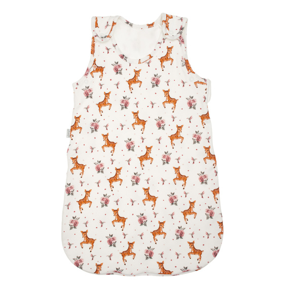 216043 Saco de dormir para bebé Lala Nicol - 100% algodón, diseño de sarnie y pájaro