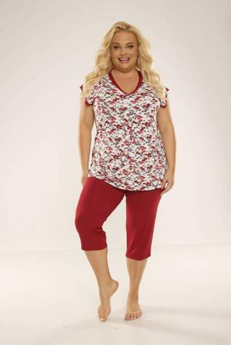 489/491 Pijama Mia Mujer Tallas Grandes Forex - rojo