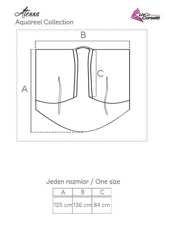 Atenna Aquareel Collection Albornoz de mujer LivCo Corsetti